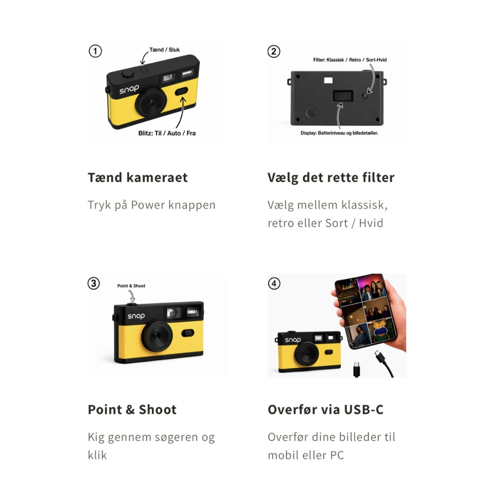 SNAP RETRO KAMERA